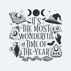 halloween it's the most wonderful time of the year svg