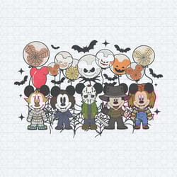 mickey mouse balloons horror characters png