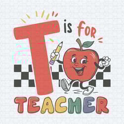 teacher life t is for teacher svg digital download