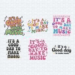 teacher music its a good day to make music bundle svg