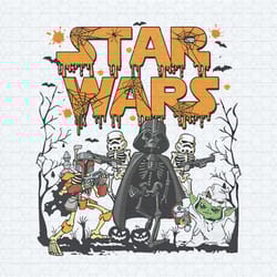 vintage star wars halloween disney family png