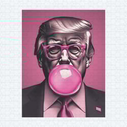 trump pink bubblegum sarcastic trump png