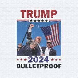 patriotic trump 2024 bulletproof png1