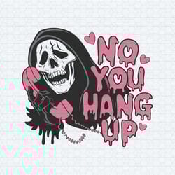 funny no you hang up ghostface scream svg1