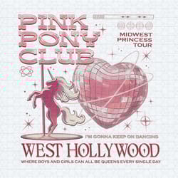 pink pony club west hollywood midwest princess tour png
