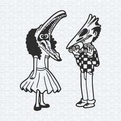 retro beetlejuice comedy horror film svg