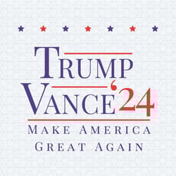 retro trump vance 24 make american great again svg