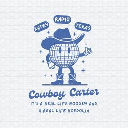 cowboy carter it's a real life boogey svg