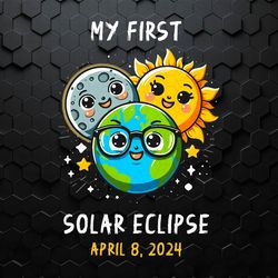 my first solar eclipse april 2024 png