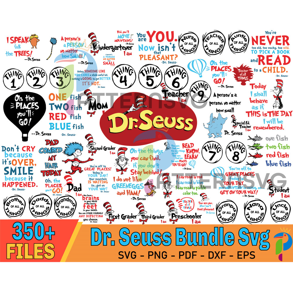 350 Files Dr. Seuss Bundle Svg,Dr Seuss Svg For Dad Mom, The Cat In The Hat Svg, Back To School.jpg
