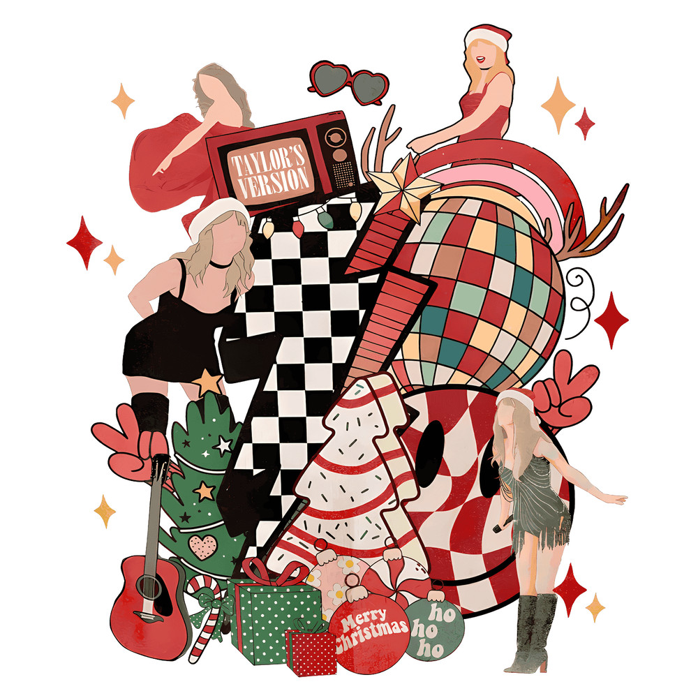 1811231006 Taylor Christmas Version Merry Christmas Lightning Bolt Png 1811231006png.png