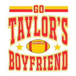 go taylors boyfriend football svg cricut digital download