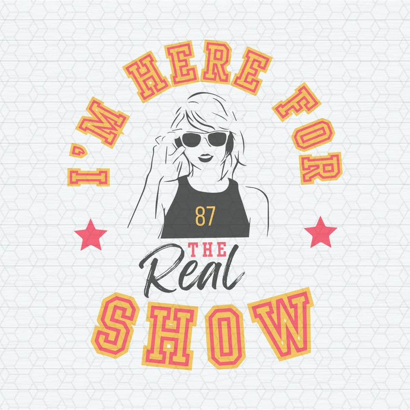 Here For The Red Show Taylor SVG.jpeg