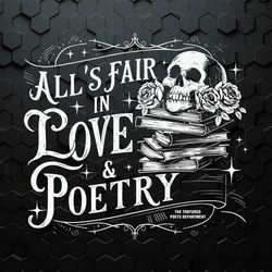 all's fair in love and poetry ttpd album svg