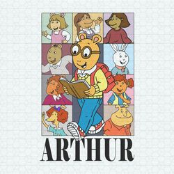 arthur and friends 90s cartoon characters svg