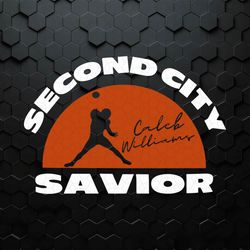 caleb williams second city savior svg