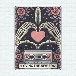 loving the new era skeleton hand png