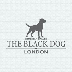 some bar called the black dog london svg