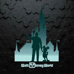 walt disney world and mickey mouse partners svg