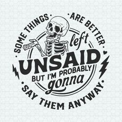 some things are better left unsaid svg
