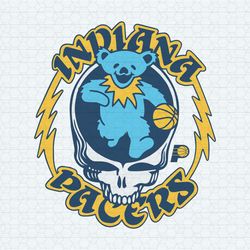 indiana pacers skull svg digital download