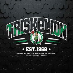 triskelion boston celtics 1968 svg digital download