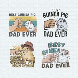 best guinea pig dad ever svg bundle