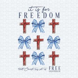 it is for freedom that christ has set us free galatians png