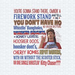 joe dirt you are gonna stand there png