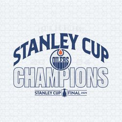let's go oilers stanley cup champions 2024 svg