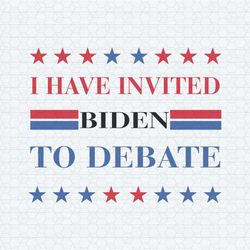 2024 election i have invited biden to debate svg