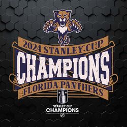 2024 stanley cup champions florida logo svg