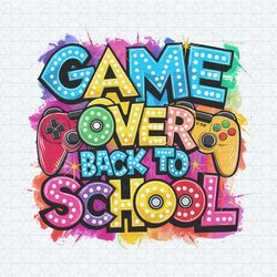 game over back to school student quotes png