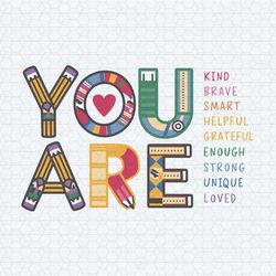 you are a grateful teacher back to school svg