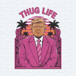 bubble gum tump png pink sun glasses trump patriotic design svg v2