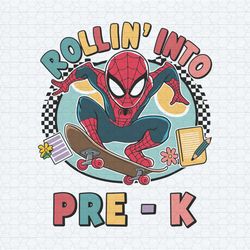 prek grade superhero rollin into school 1st day of school png
