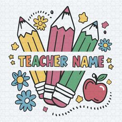 customized personalized teacher gift for teachers kindergarten teacher teacher appreciation svg