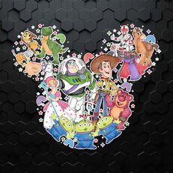 disney world toy story characters mickey head png