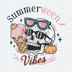 halloween icecream summerween vibes svg