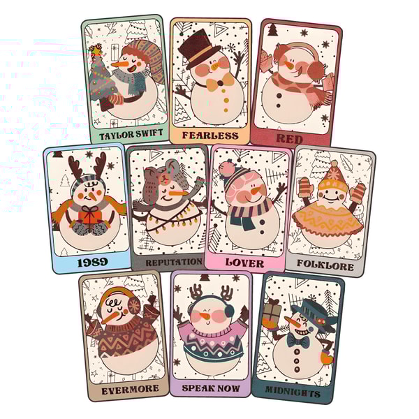 0711231067 Taylor All Album Card Christmas Version Png Download 0711231067png.png