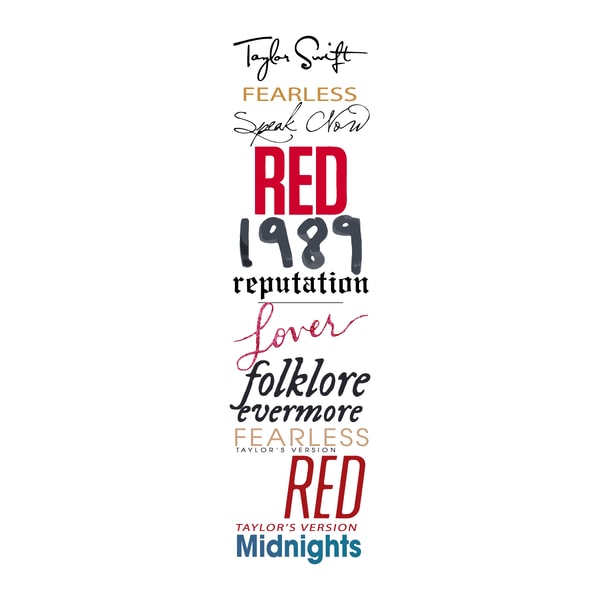 Svg190723t081 Taylor Swift List Albums Svg Swiftie Merch Svg Digital Cricut File Svg190723t081png.png