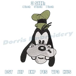 goofy disney embroidery design , disney embroidery,,embroidery files, digital embroidery design