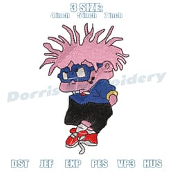 chuckie finster embroidery digital file,digital embroidery,embroidery files, digital embroidery design