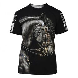 Beautiful Horse 3D All Over Printed Clothes NN0118