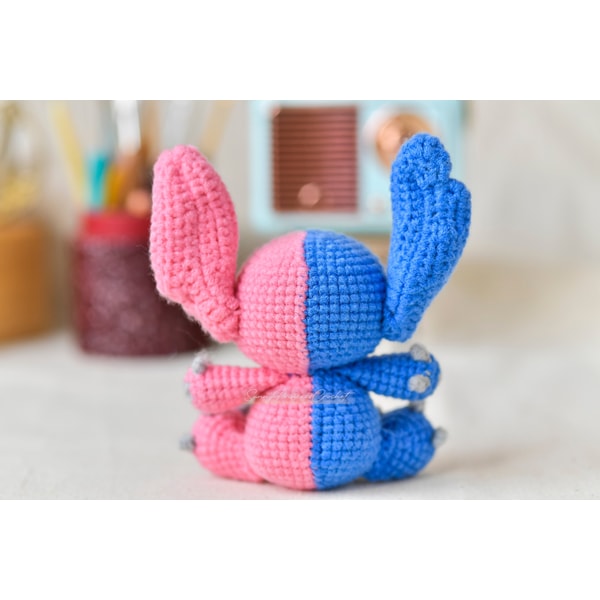 PDF pattern crochet biocolor Stitch Amigurumi in English | Inspire Uplift