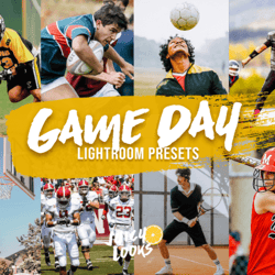 Game Day Glory: 8 Preset Bundle for Sports Photography