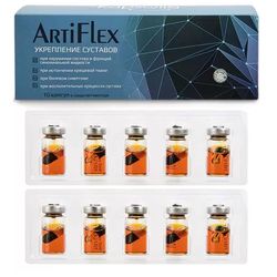 Kapsoila ArtiFlex nutritional concentrate for joints, 10 capsules in medium-activator MED-67/01