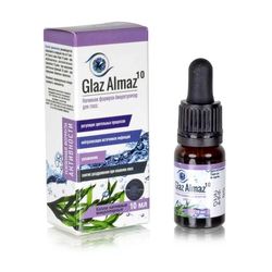 Glaz Almaz Eye drops for eyes with decreased vision. Glaz Almaz, 10 ml.