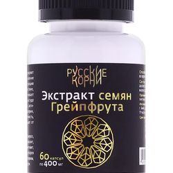 Grapefruit Seed Extract Russian Roots, 60 capsules