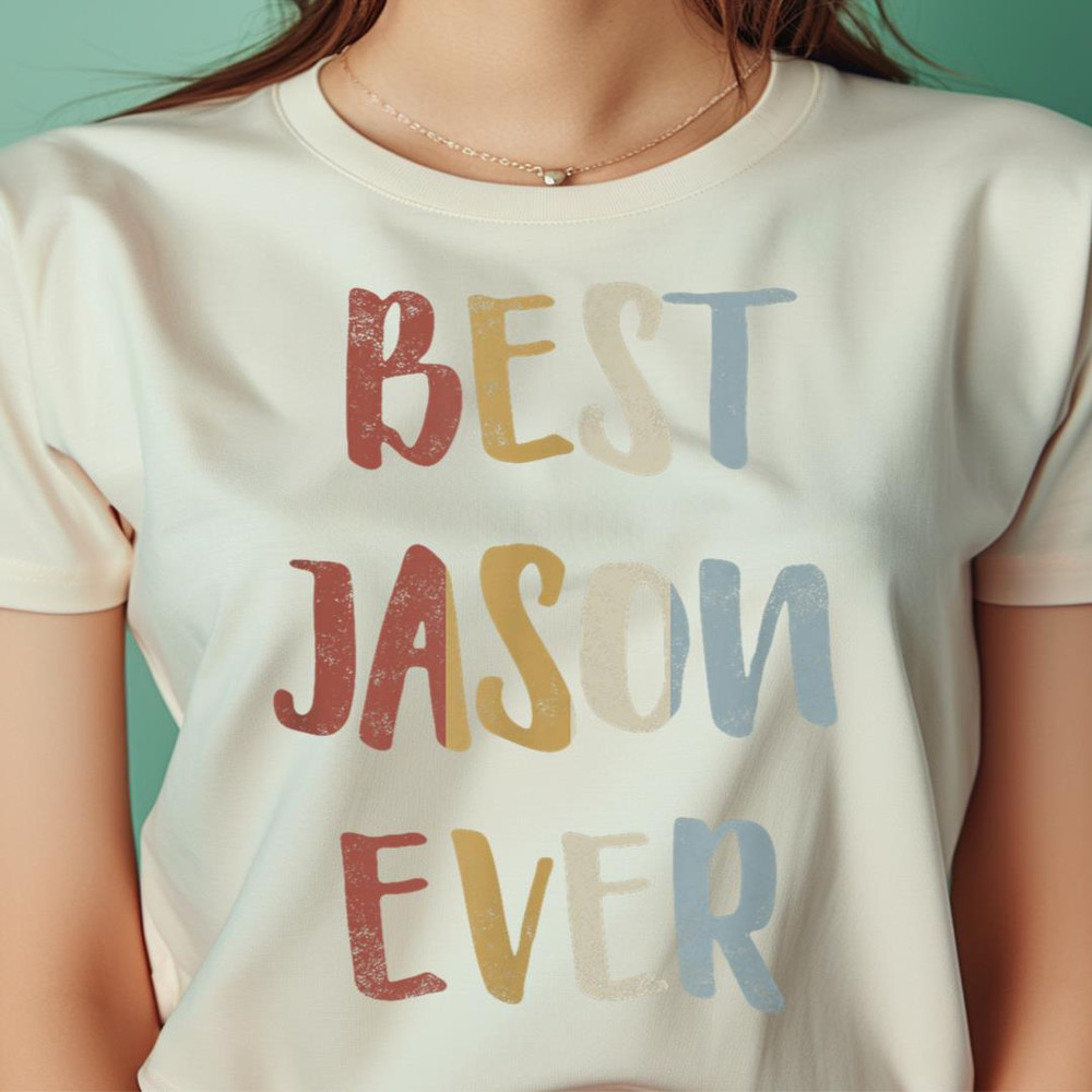 Best Jason Ever Retro Vintage First Name Gift  PNG, Horror Jason Vorhees PNG, Vorhees Digital Png Files.jpg
